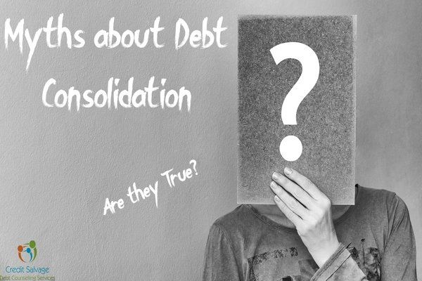 Myths about Debt Consolidation - Are they True