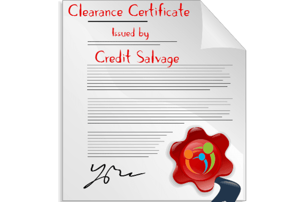 Credit Clearance Certificate after debt counselling