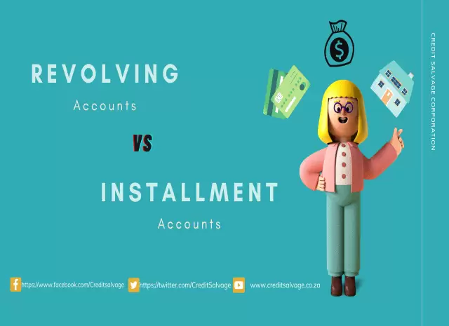 Revolving credit vs instalment credit and credit scores 